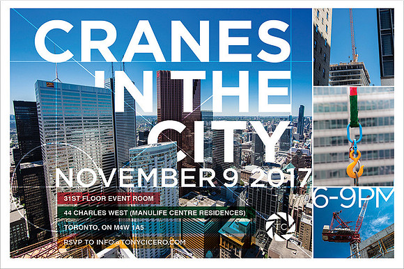 Cranes in the City Invite